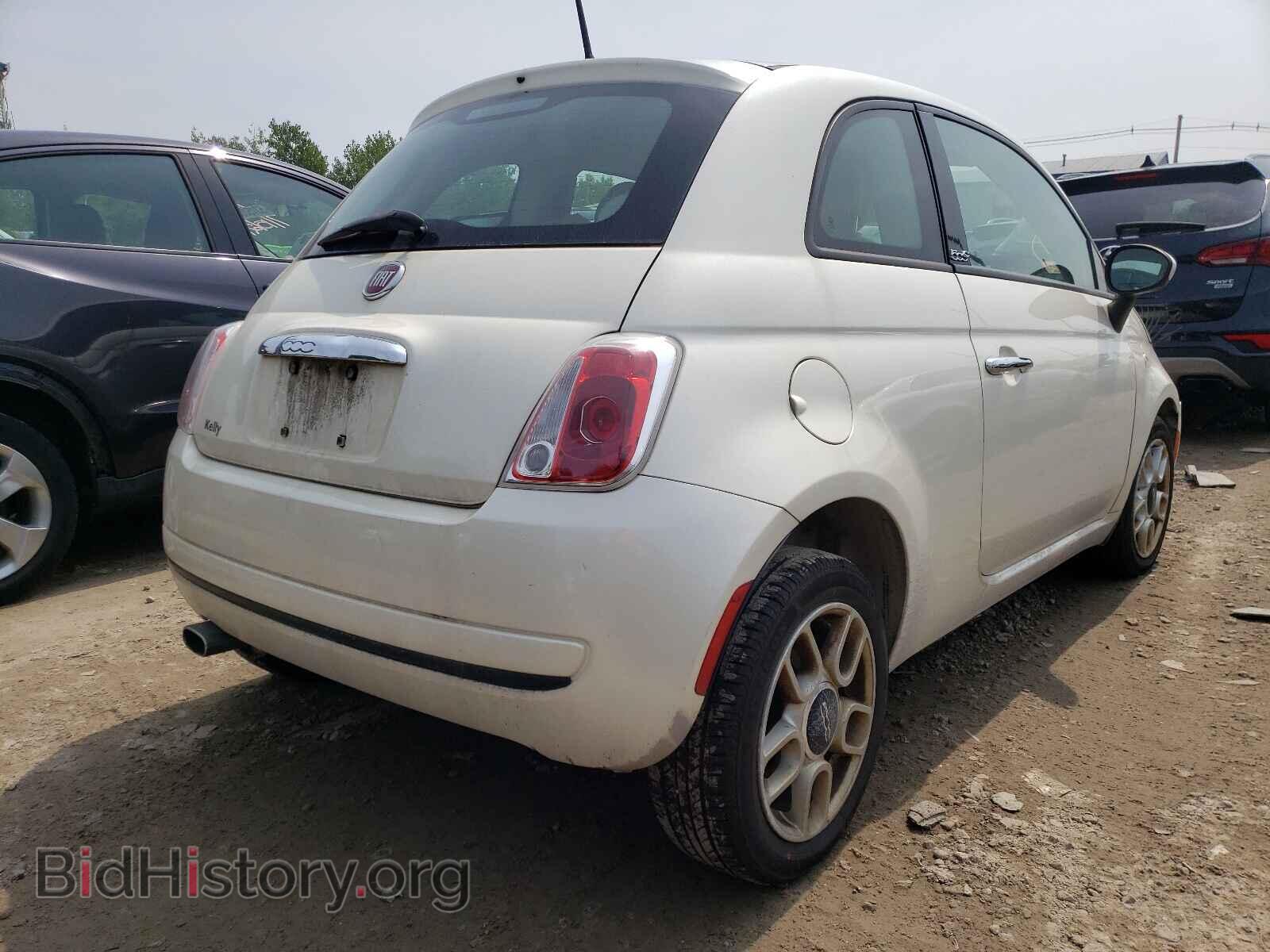 2012 FIAT 500 - VIN: 3C3CFFAR6CT119825 - Фото 4