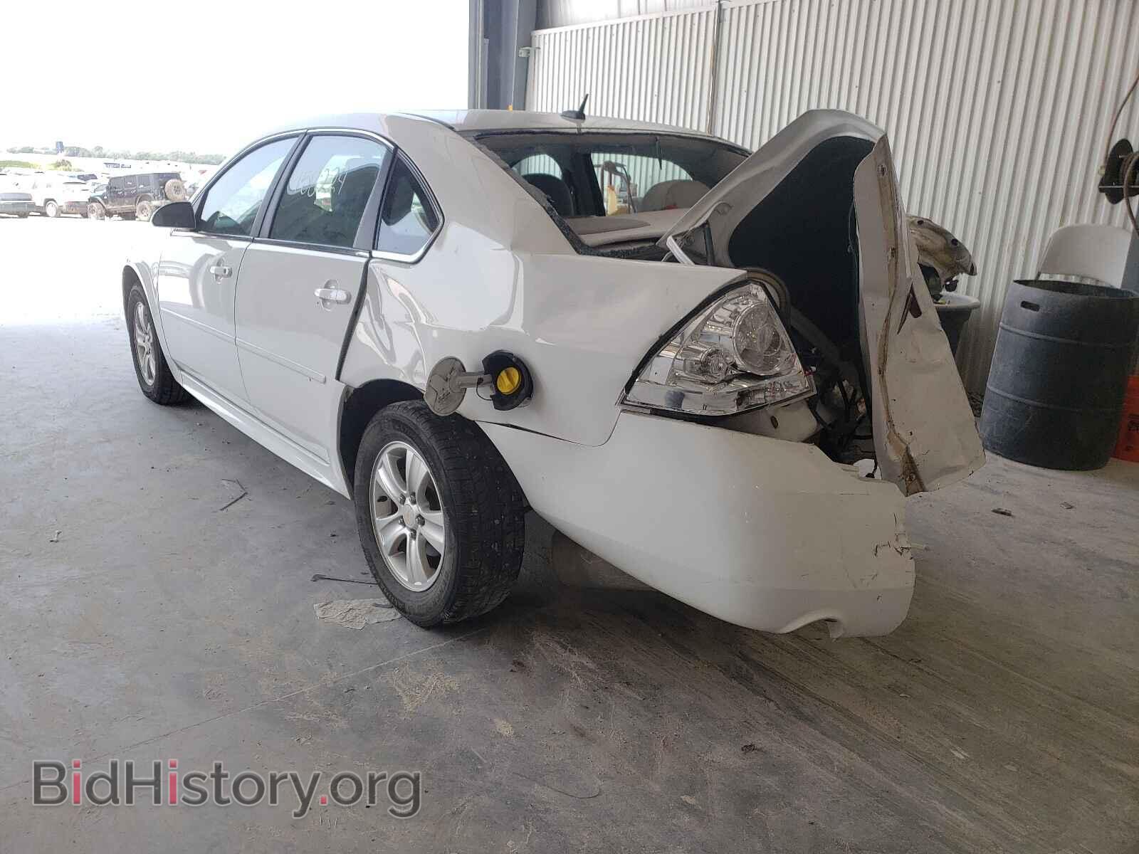 2012 CHEVROLET IMPALA - VIN: 2G1WF5E32C1170421 - Фото 3