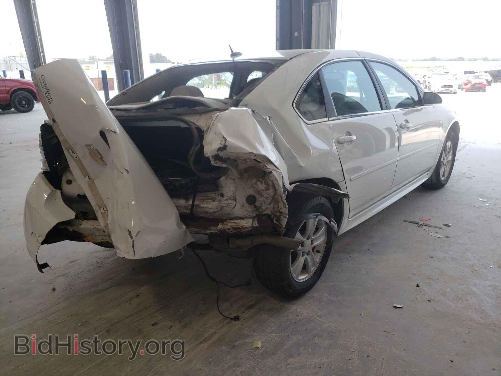 2012 CHEVROLET IMPALA - VIN: 2G1WF5E32C1170421 - Фото 4