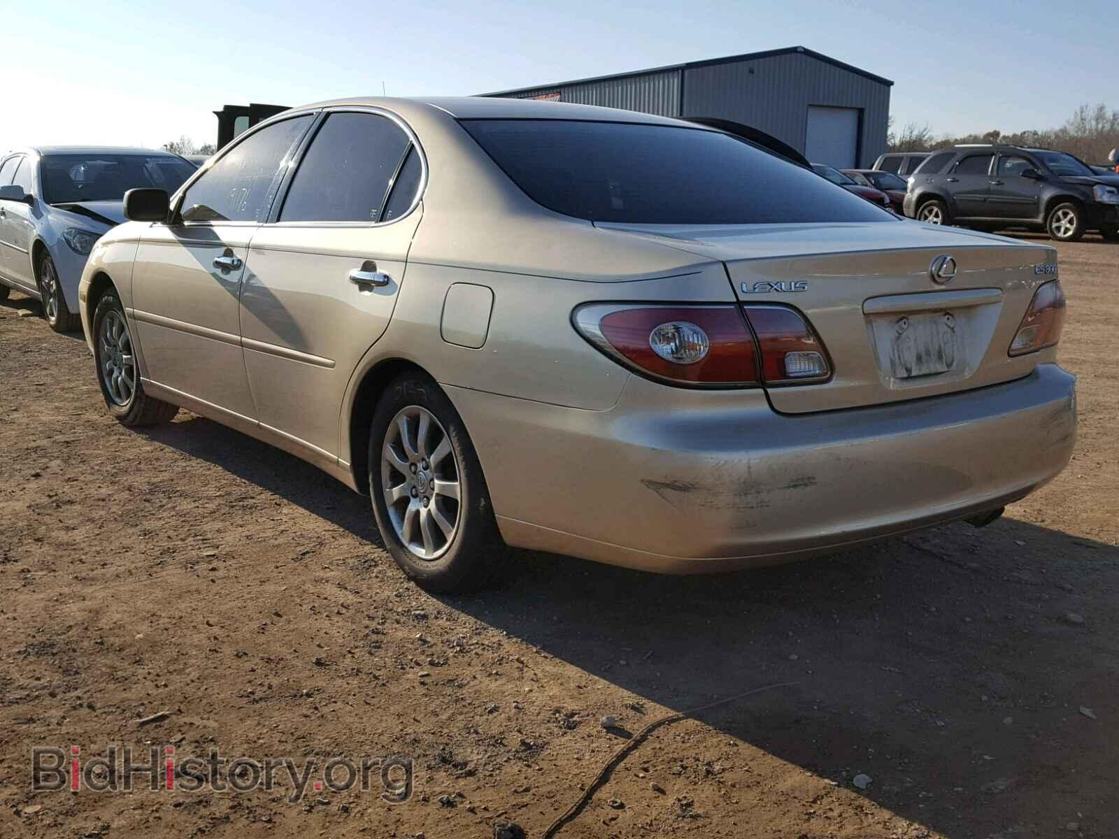 2003 LEXUS ES300 - VIN: JTHBF30G030144463 - Фото 3