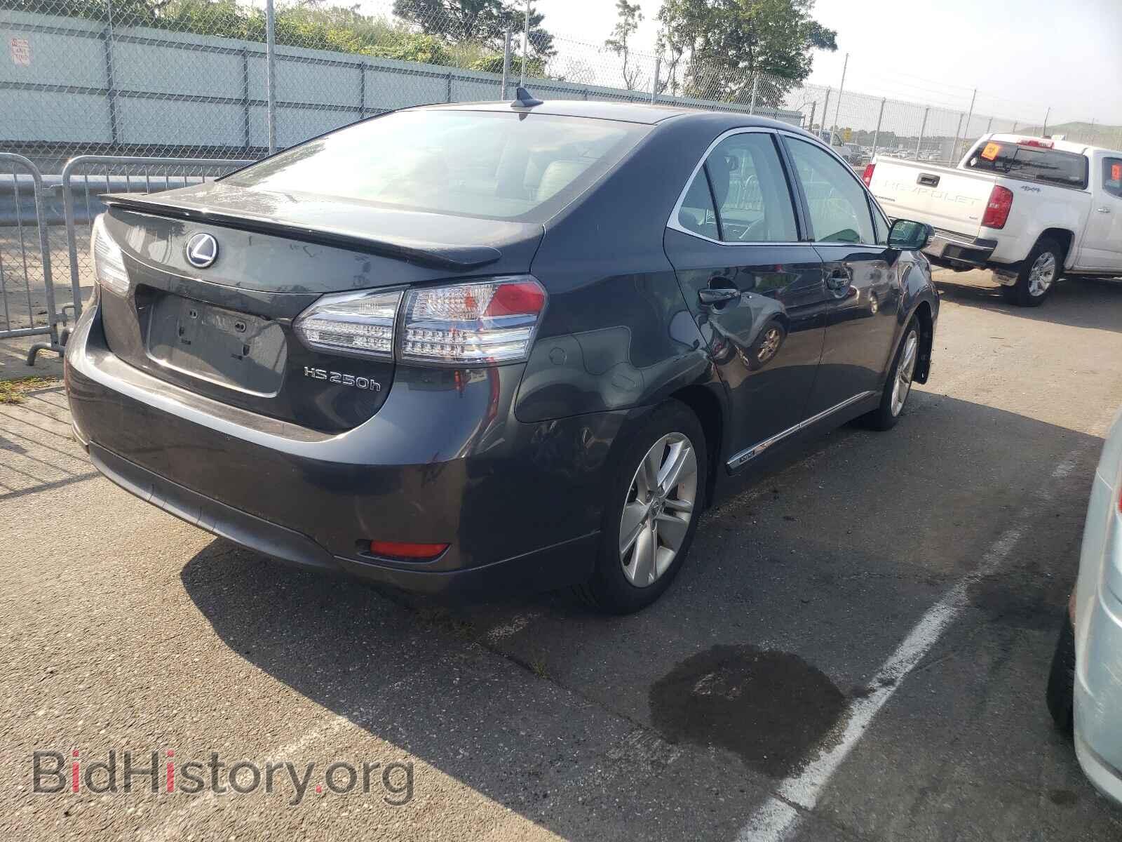 2011 LEXUS HS - VIN: JTHBB1BA1B2045839 - Photo 4