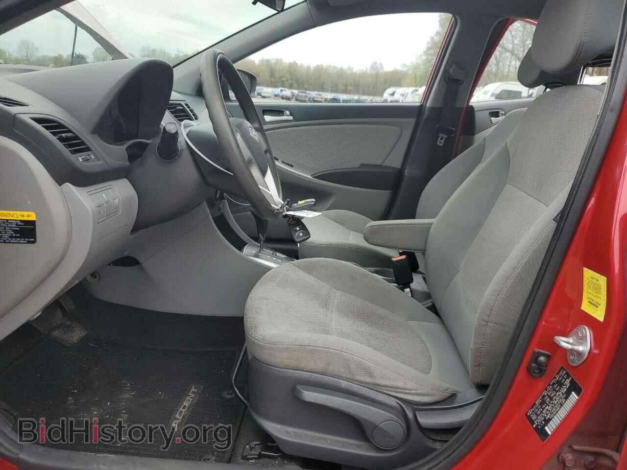 2013 HYUNDAI ACCENT - VIN: KMHCT4AE6DU586252 - Фото 7