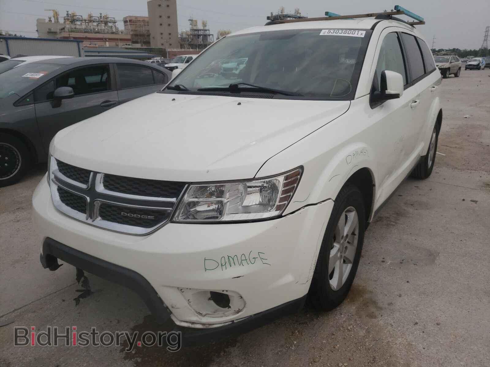 2012 DODGE JOURNEY - VIN: 3C4PDCBG9CT134432 - Фото 2