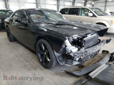 2013 Dodge CHALLENGER, черный — VIN 2C3CDYAG3DH634310, Copart