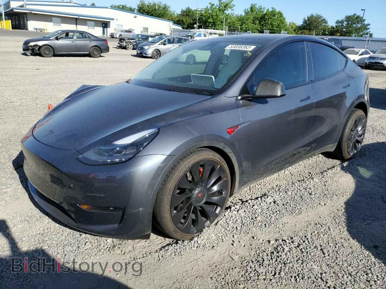Photo 7SAYGDEF4NF411268 - TESLA MODEL Y 2022