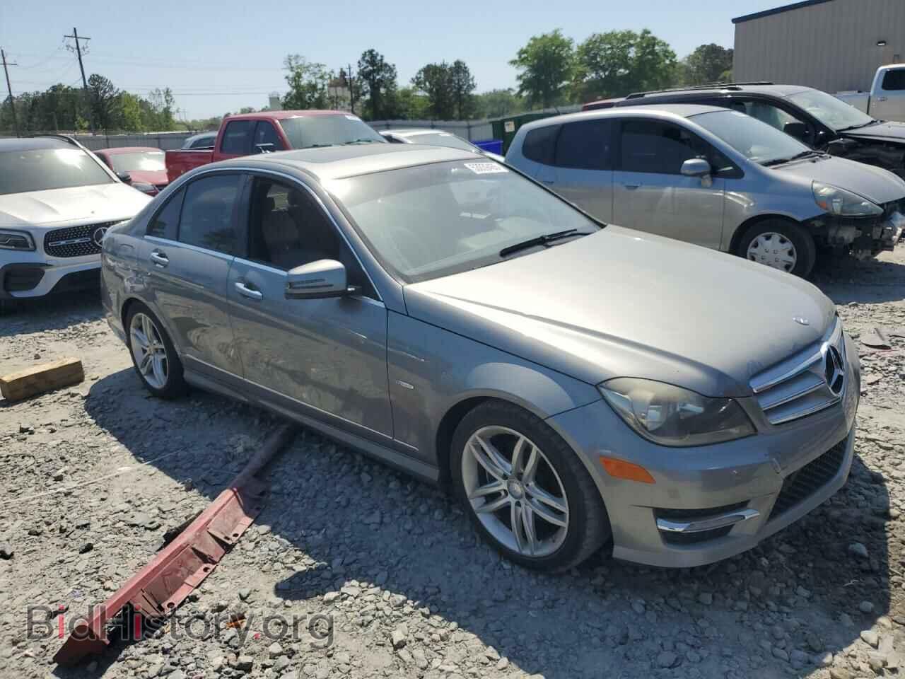2012 MERCEDES-BENZ C-CLASS - VIN: WDDGF4HB6CA652443 - Фото 4
