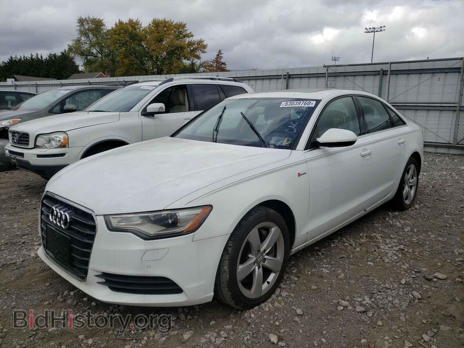 2012 AUDI A6 - VIN: WAUBGAFC9CN009764 - Фото 2