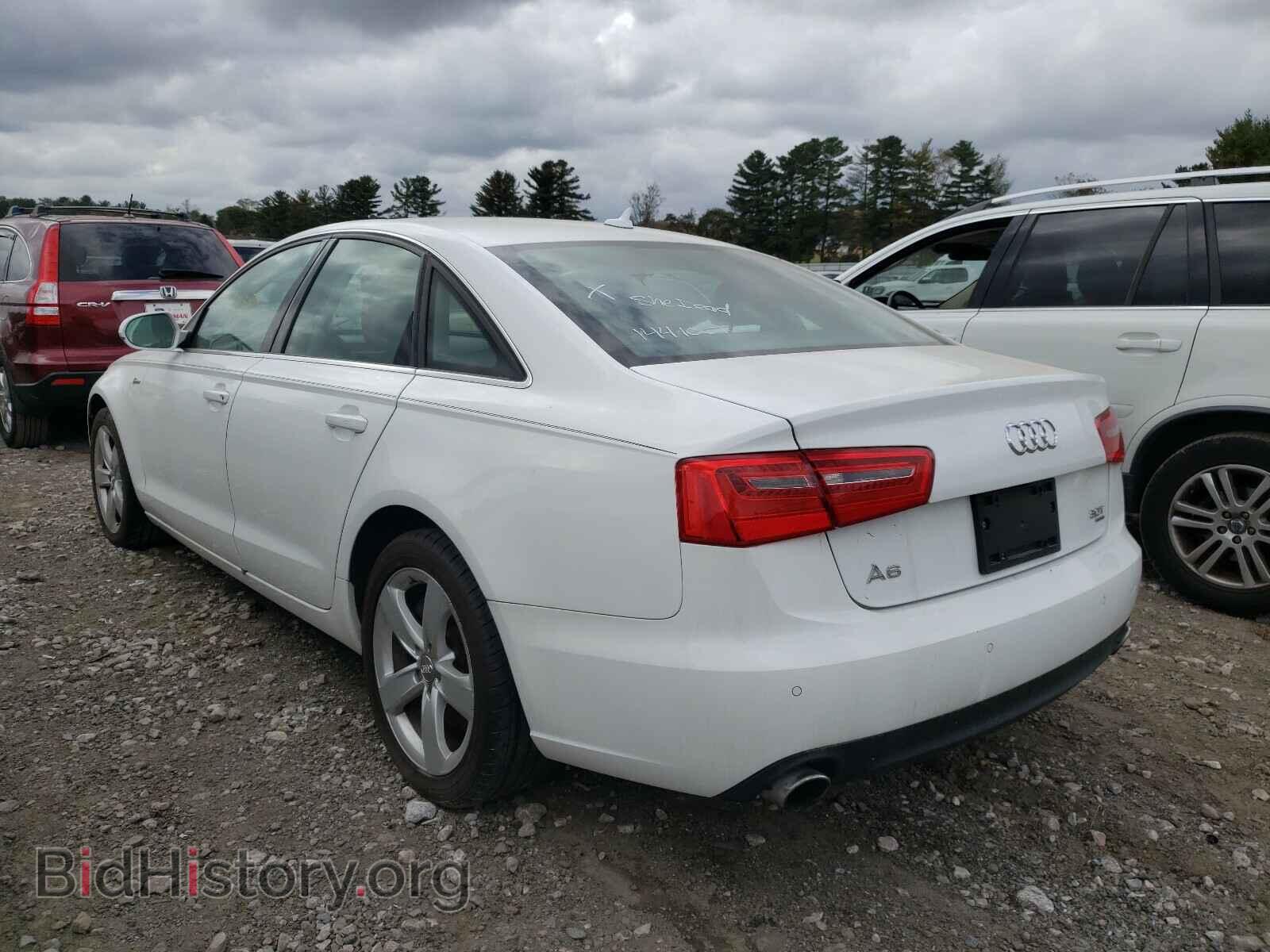 2012 AUDI A6 - VIN: WAUBGAFC9CN009764 - Фото 3
