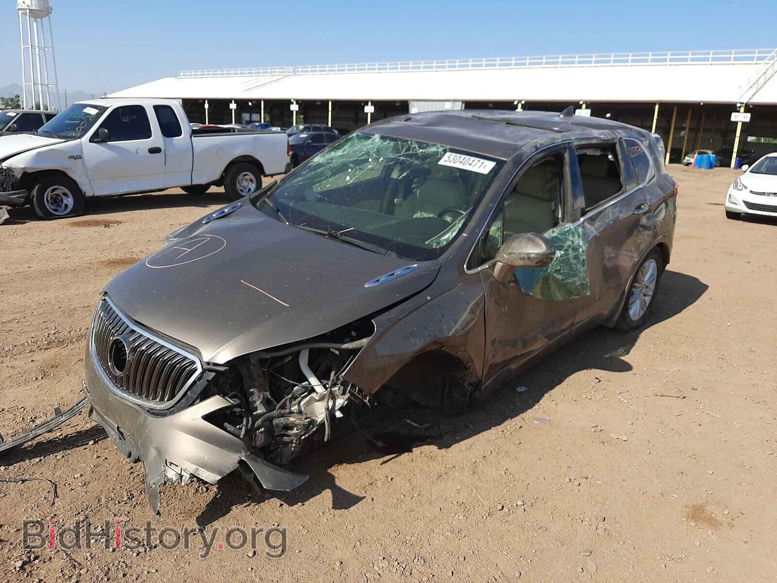 2017 BUICK ENVISION - VIN: LRBFXCSA4HD201299 - Фото 2