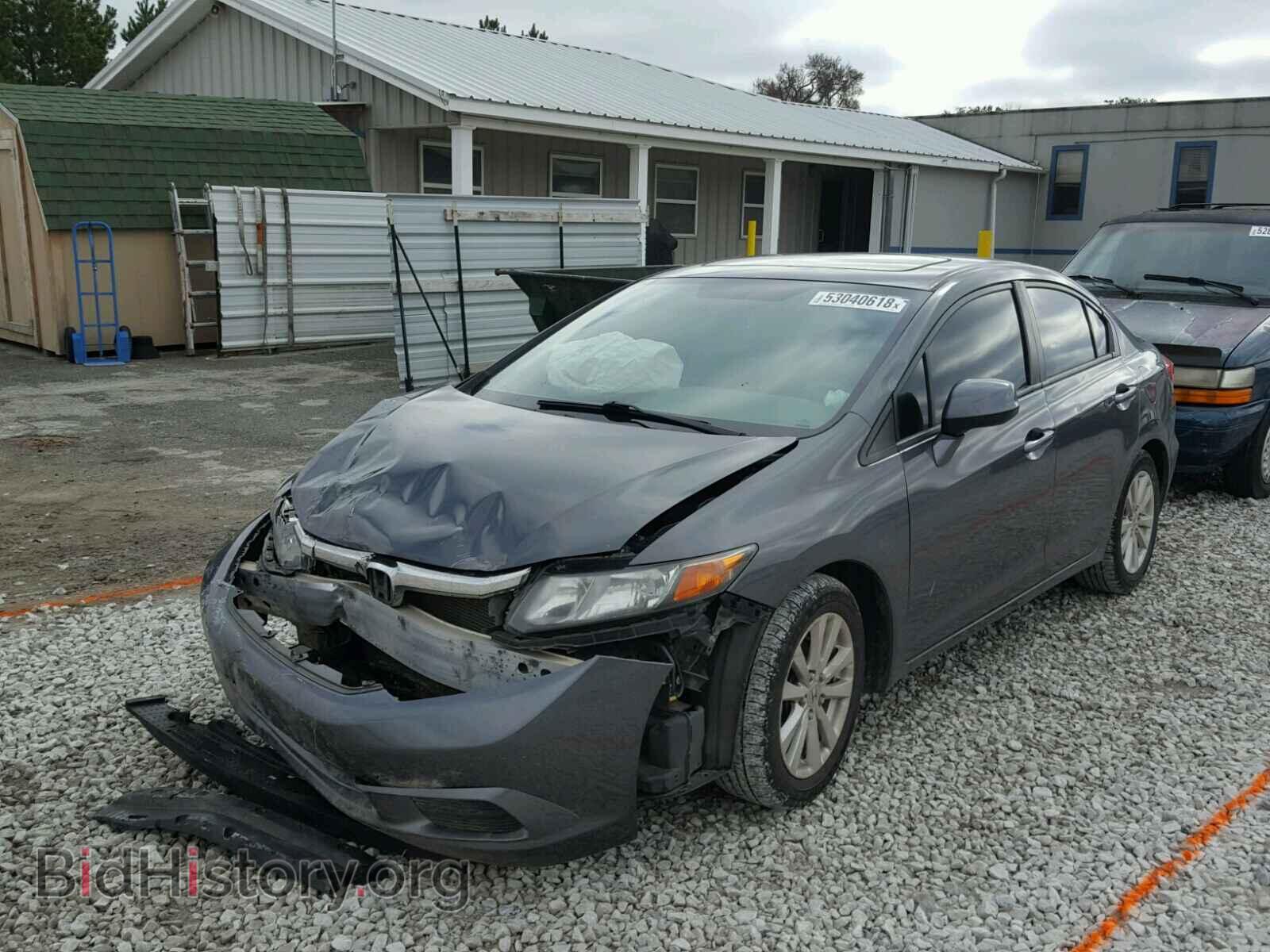 2012 HONDA CIVIC - VIN: 2HGFB2F88CH556443 - Фото 2