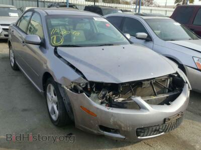 2008 Mazda 6 6 I, серый — VIN 1YVHP80C285M37143, Copart