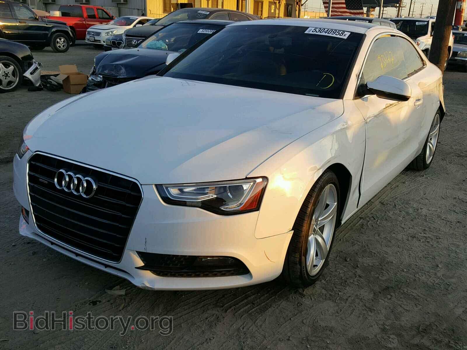 2014 AUDI A5 PREMIUM - VIN: WAULFAFR4EA023397 - Photo 2