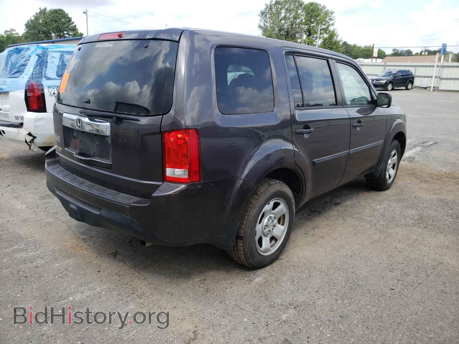 2012 HONDA PILOT - VIN: 5FNYF3H20CB018657 - Фото 4