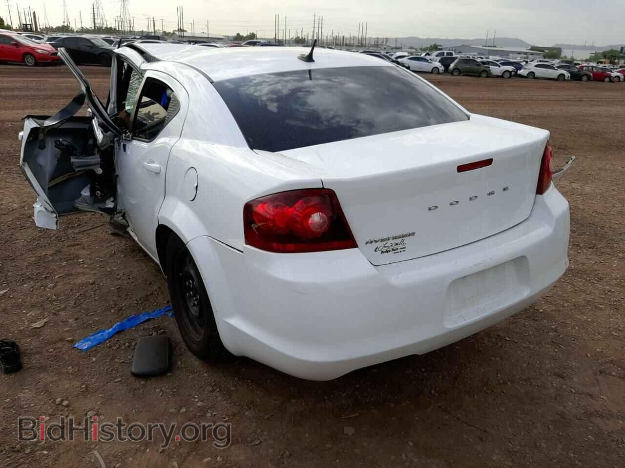 2014 DODGE AVENGER - VIN: 1C3CDZABXEN223361 - Фото 3