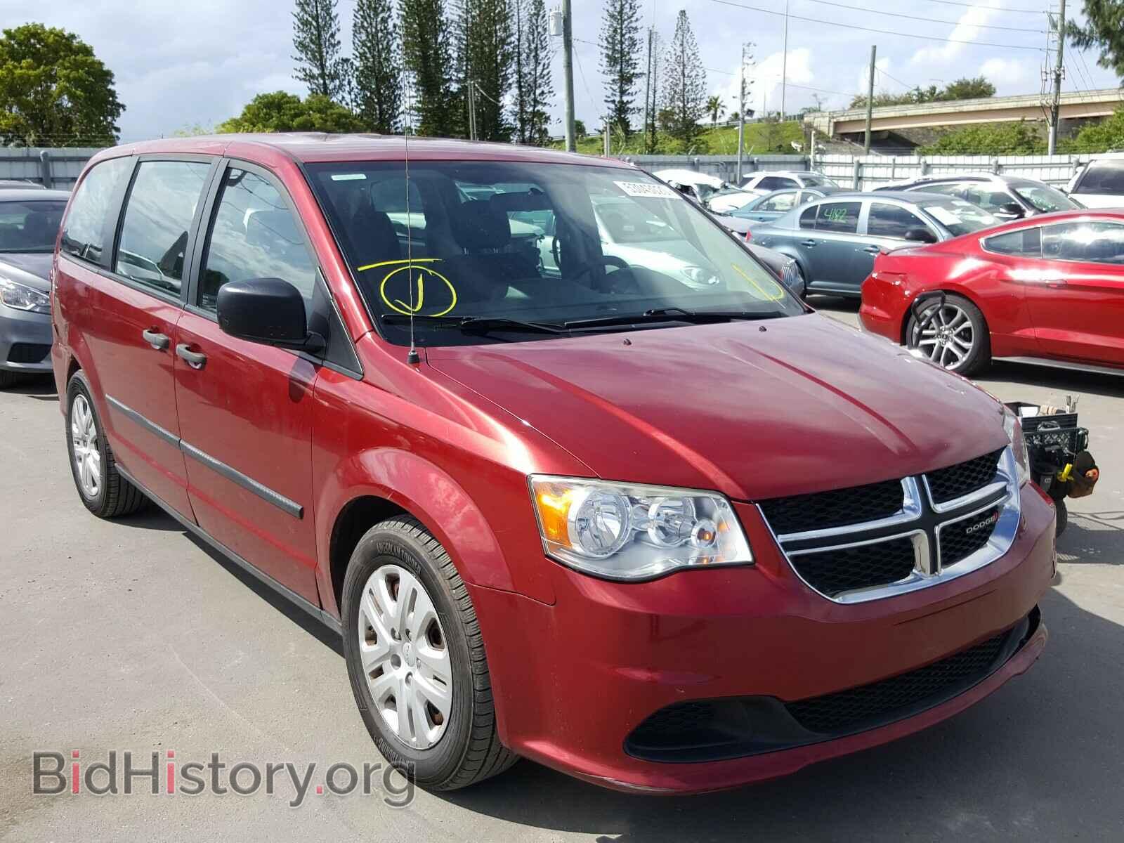 Фотография 2C4RDGBG2FR634004 - DODGE CARAVAN 2015