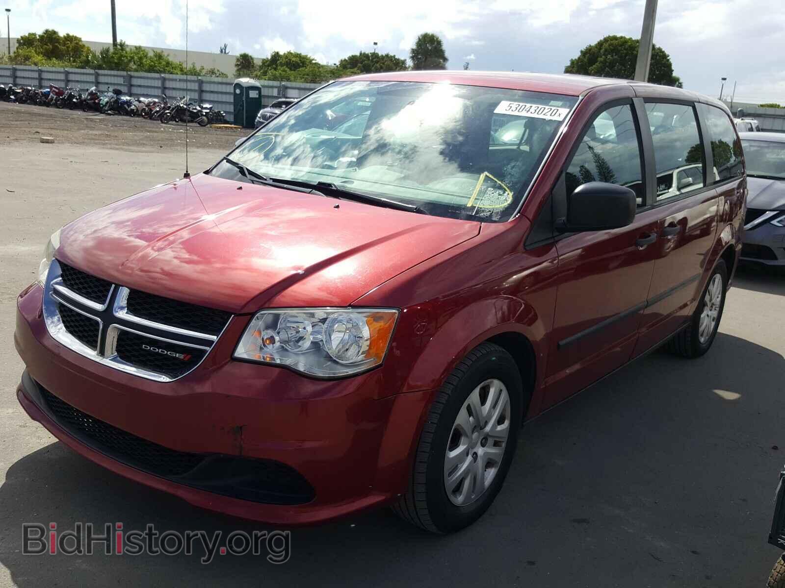 2015 DODGE CARAVAN - VIN: 2C4RDGBG2FR634004 - Фото 2