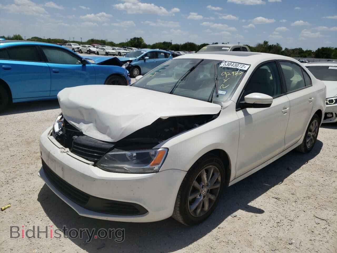 2012 VOLKSWAGEN JETTA - VIN: 3VWDP7AJ6CM370140 - Фото 2