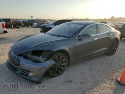2013 Tesla MODEL S, темно-серый — VIN 5YJSA1CP6DFP13674, Copart
