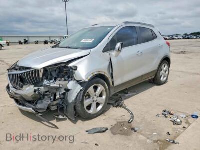 2015 Buick ENCORE, silver — VIN KL4CJCSB3FB266582, Copart
