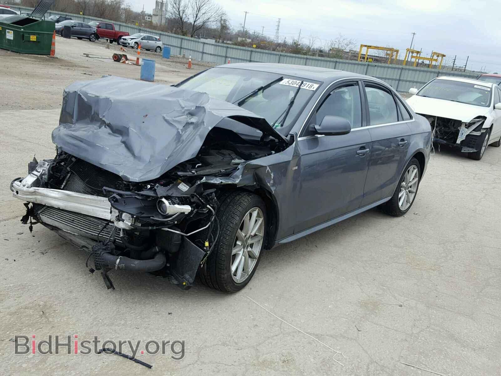 2014 AUDI A4 - VIN: WAUFFAFL2EN015252 - Photo 2