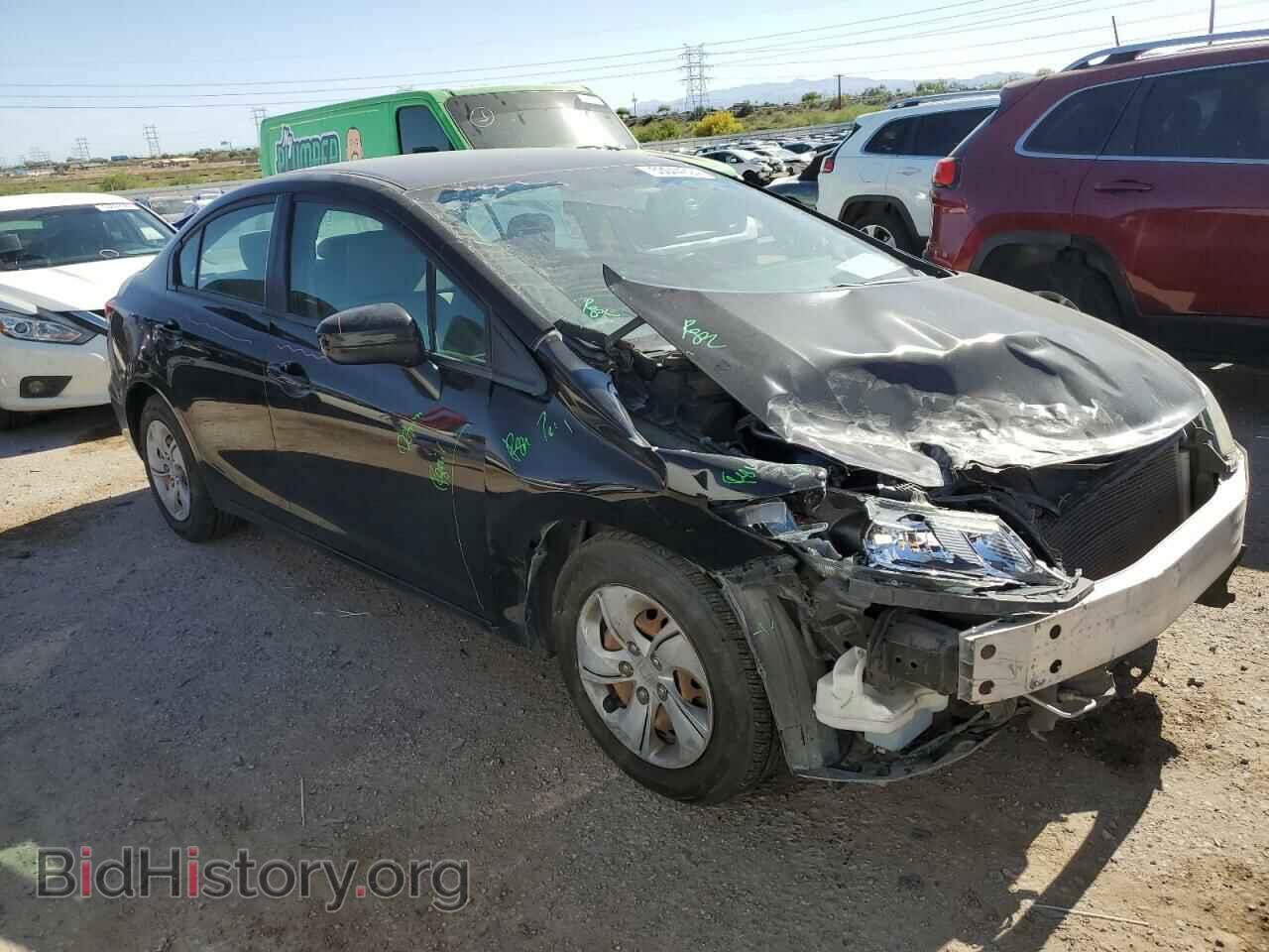 2014 HONDA CIVIC - VIN: 2HGFB2F58EH537531 - Фото 4
