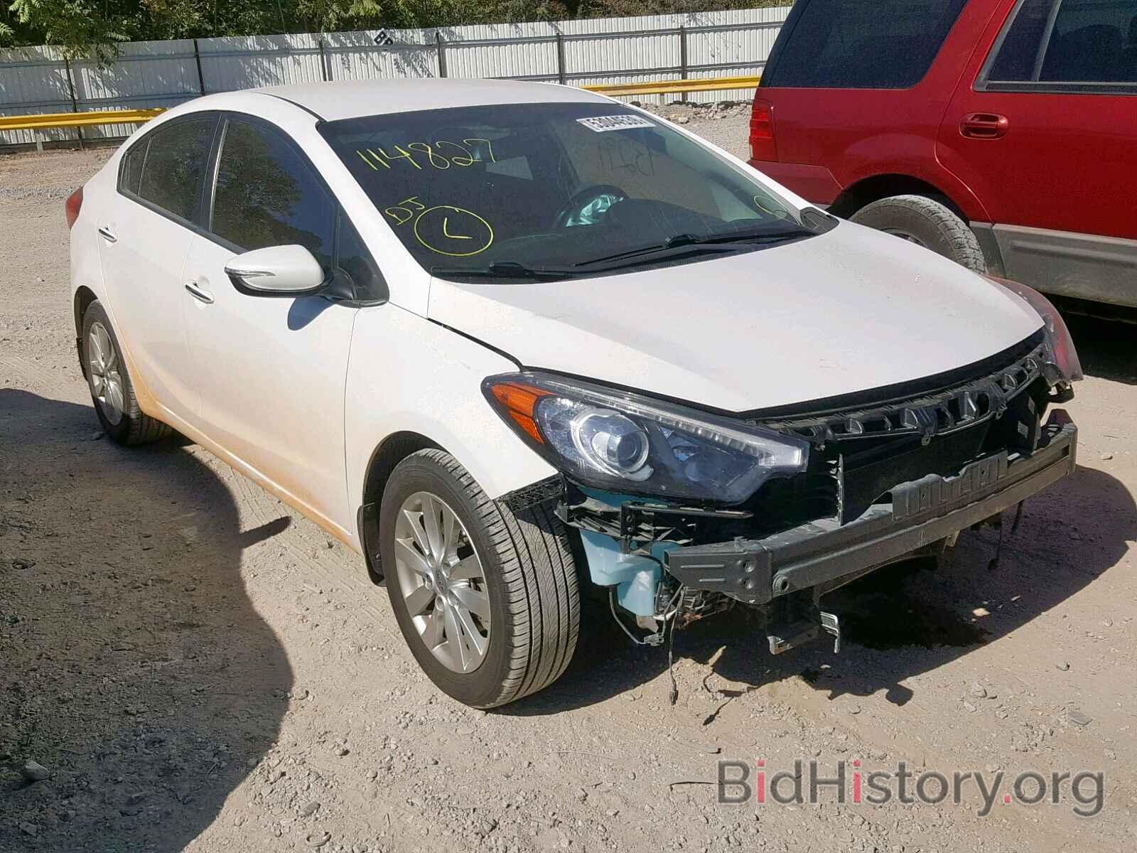 Photo KNAFX4A85E5114827 - KIA FORTE EX 2014