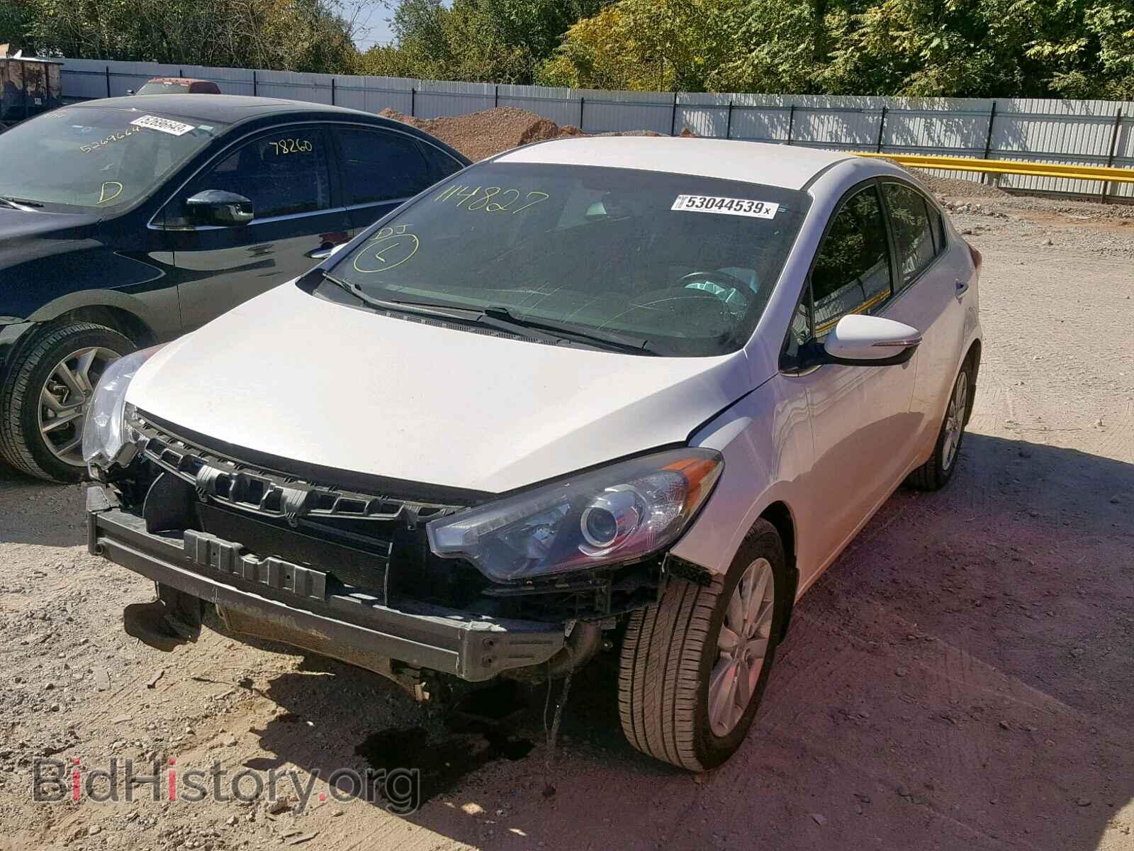 2014 KIA FORTE EX - VIN: KNAFX4A85E5114827 - Фото 2