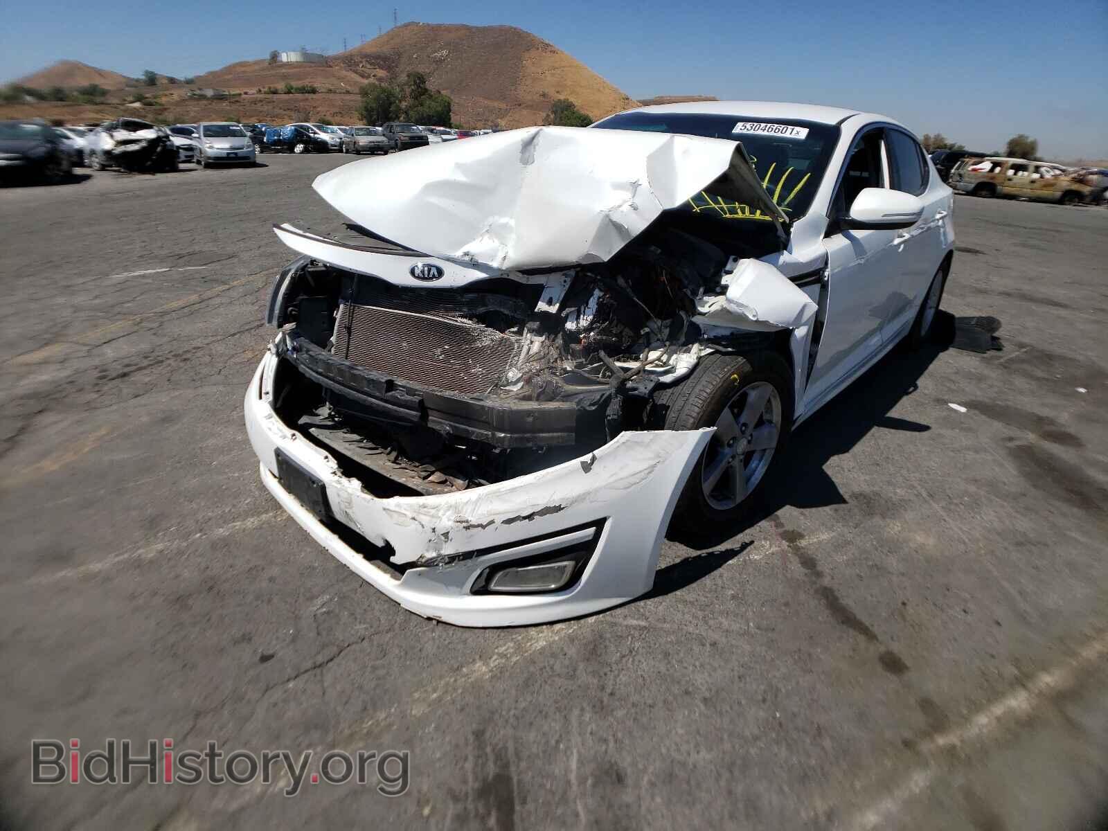 2015 KIA OPTIMA - VIN: KNAGM4A7XF5661579 - Фото 2