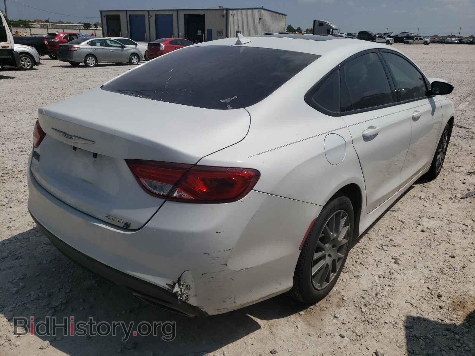 2015 CHRYSLER 200 - VIN: 1C3CCCBG8FN673635 - Photo 4