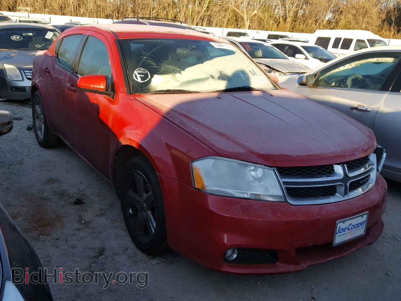 Photo 1C3CDZCB8DN707430 - DODGE AVENGER 2013