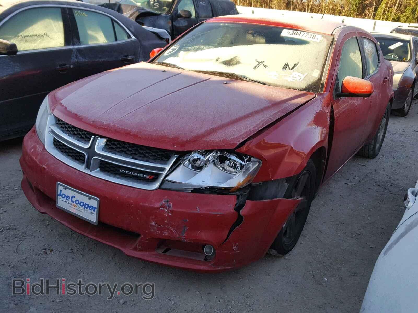 2013 DODGE AVENGER - VIN: 1C3CDZCB8DN707430 - Photo 2