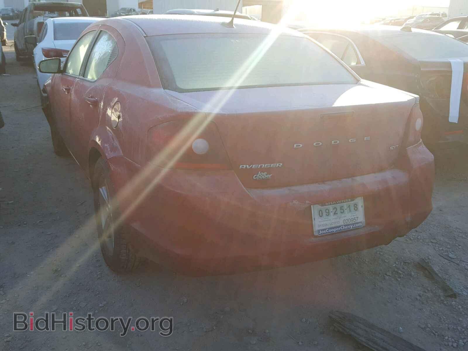 2013 DODGE AVENGER - VIN: 1C3CDZCB8DN707430 - Photo 3