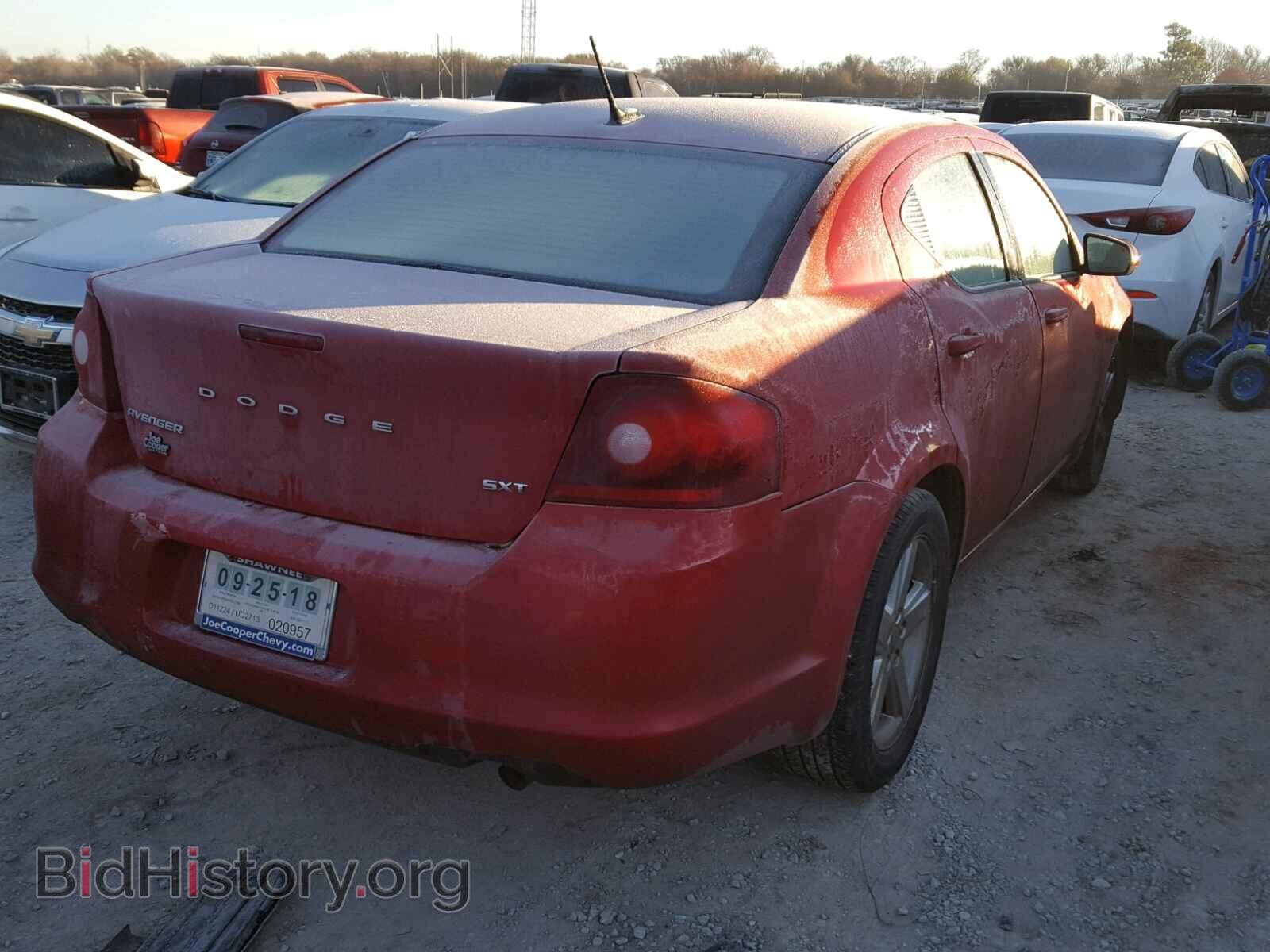 2013 DODGE AVENGER - VIN: 1C3CDZCB8DN707430 - Photo 4