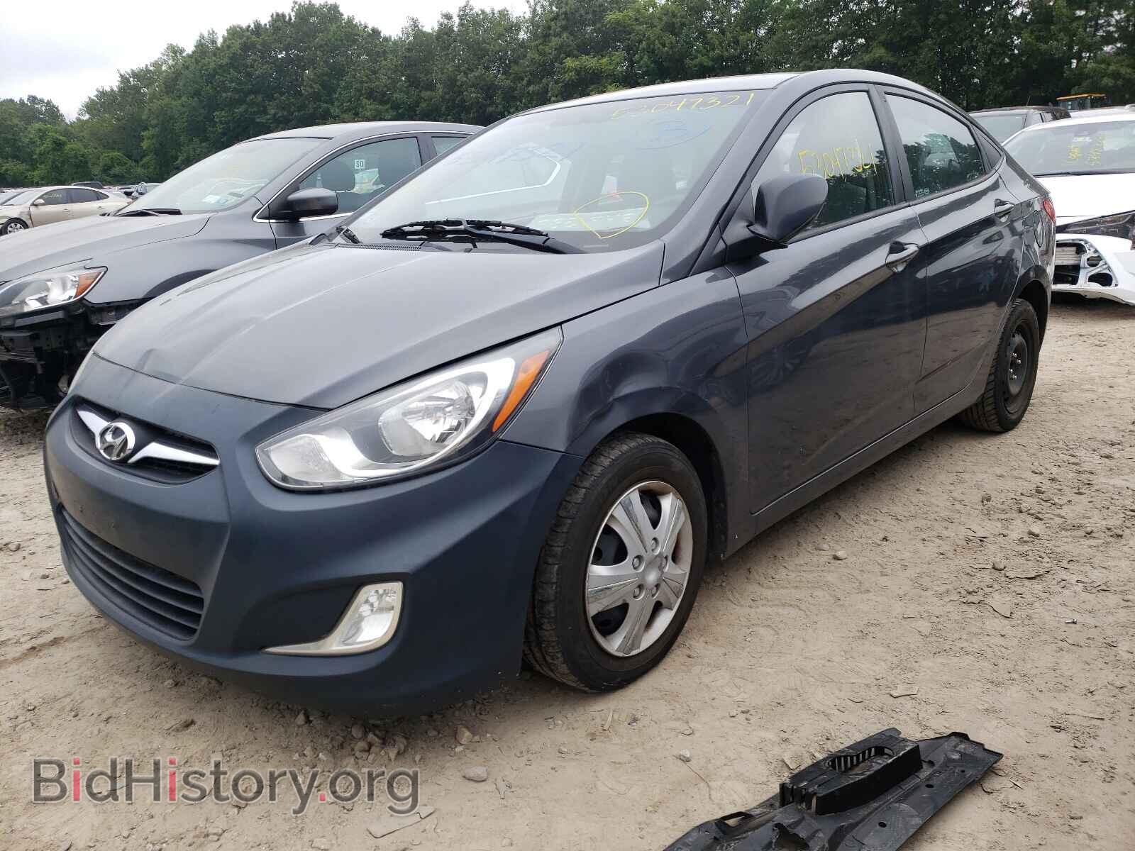 2012 HYUNDAI ACCENT - VIN: KMHCU4AE5CU164615 - Фото 2
