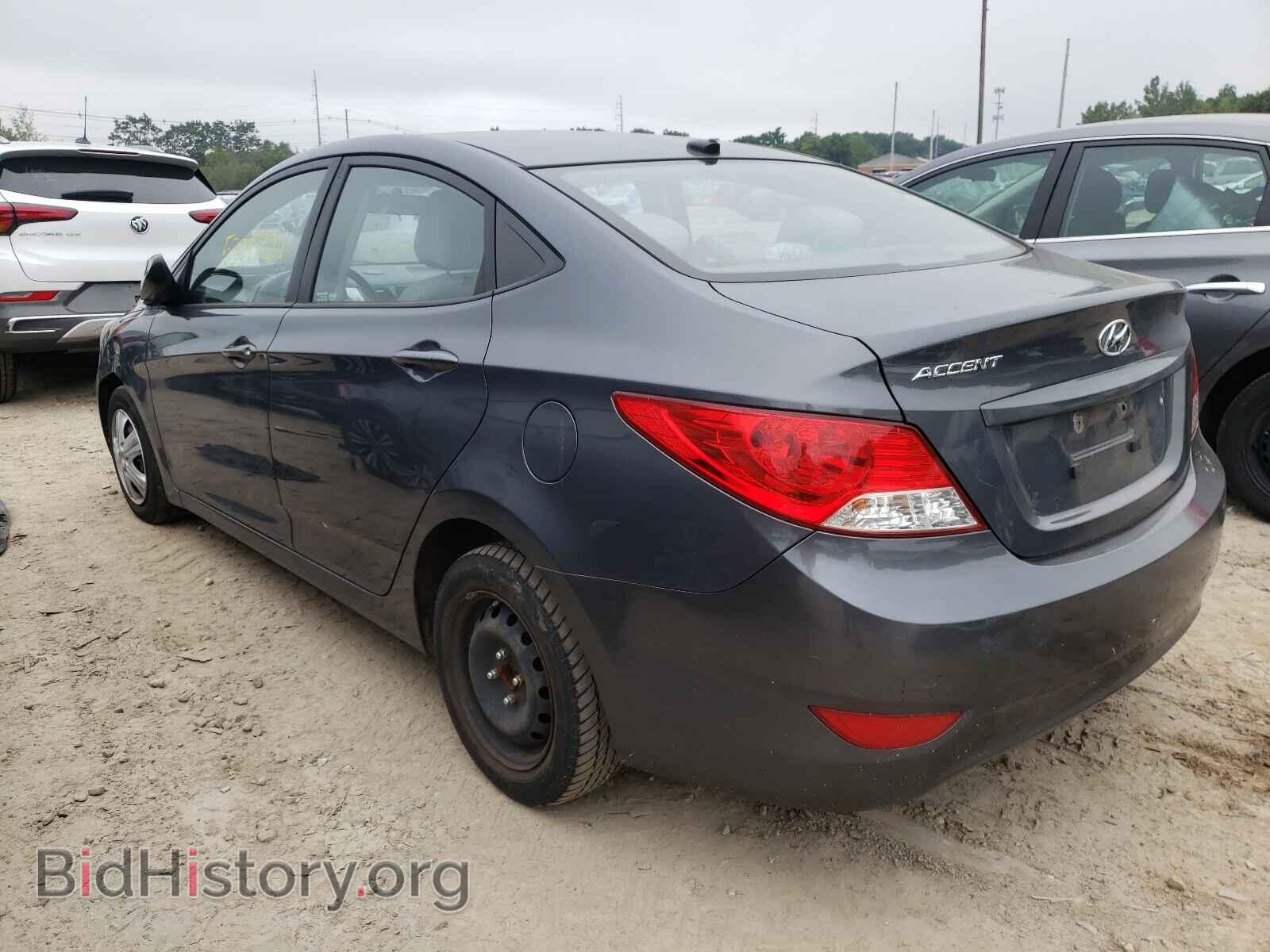 2012 HYUNDAI ACCENT - VIN: KMHCU4AE5CU164615 - Фото 3