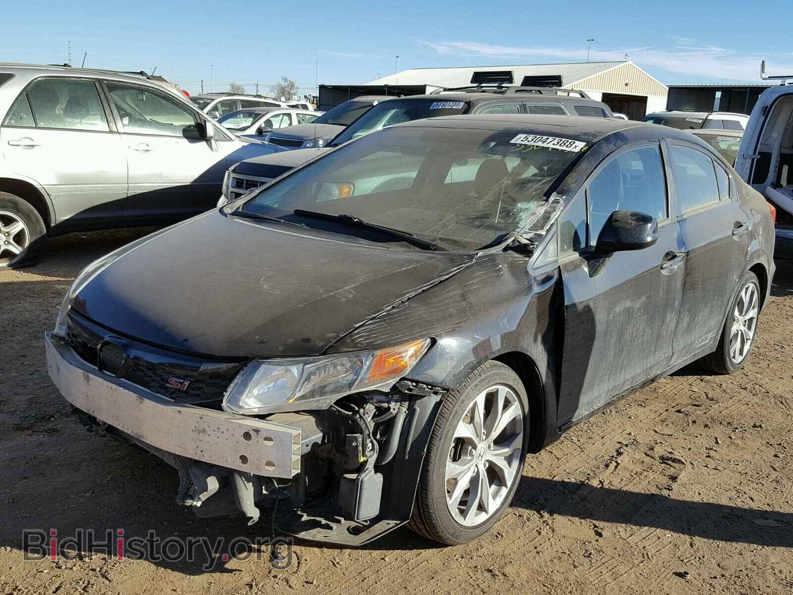 2012 HONDA CIVIC - VIN: 2HGFB6E50CH700548 - Фото 2