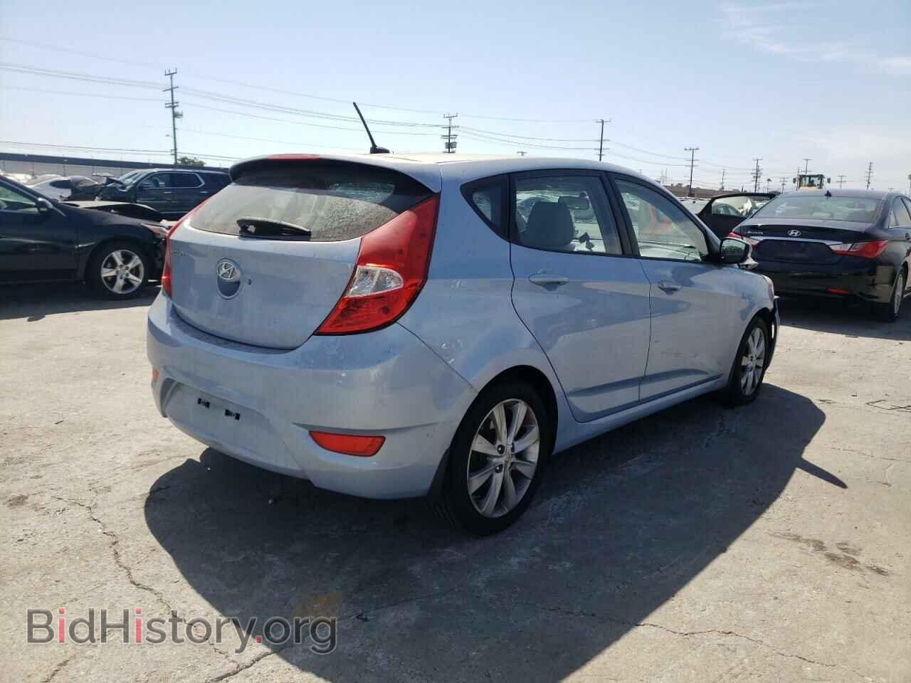 2014 HYUNDAI ACCENT - VIN: KMHCU5AE7EU175396 - Фото 4