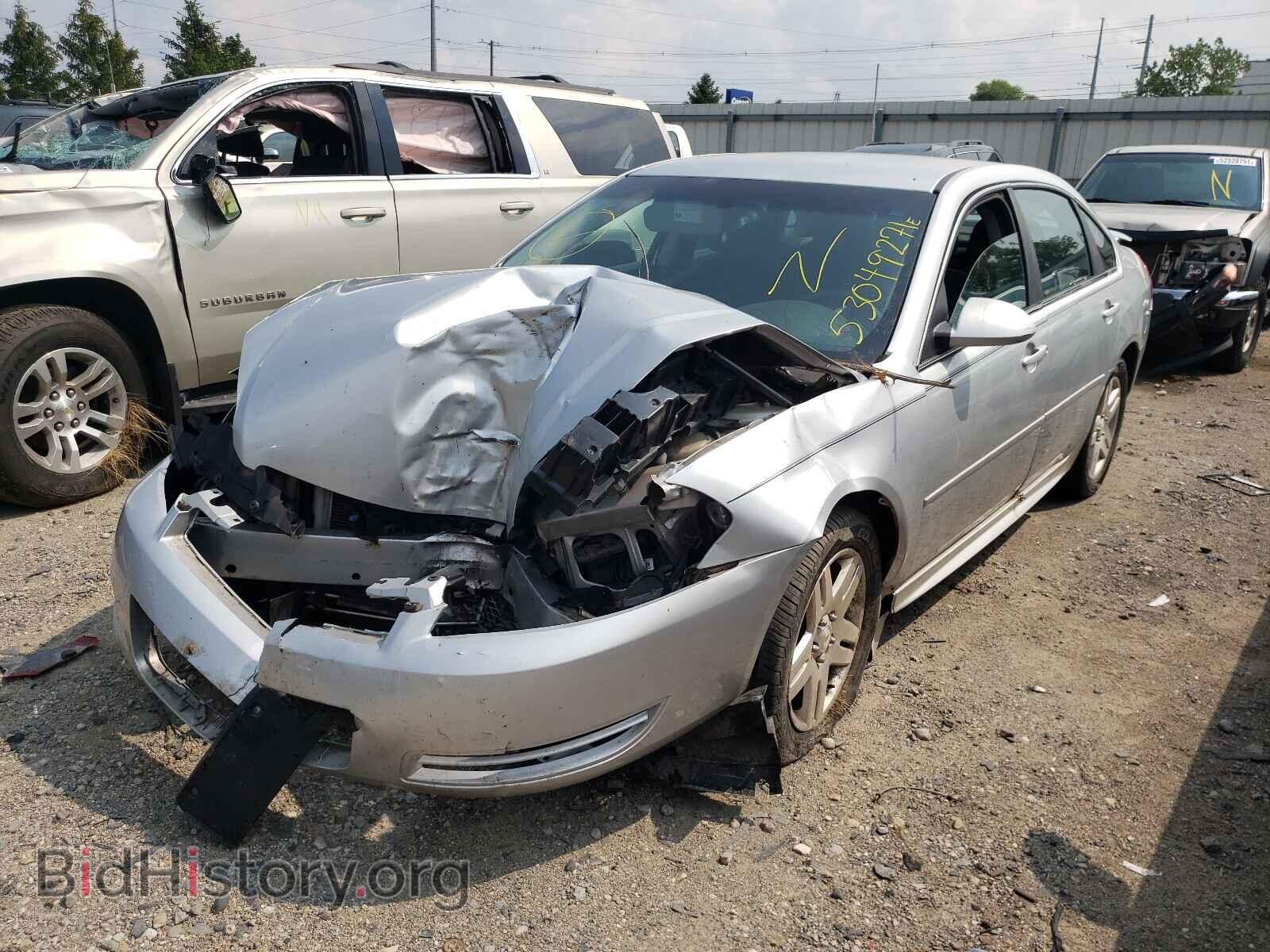 2012 CHEVROLET IMPALA - VIN: 2G1WG5E31C1124866 - Фото 2
