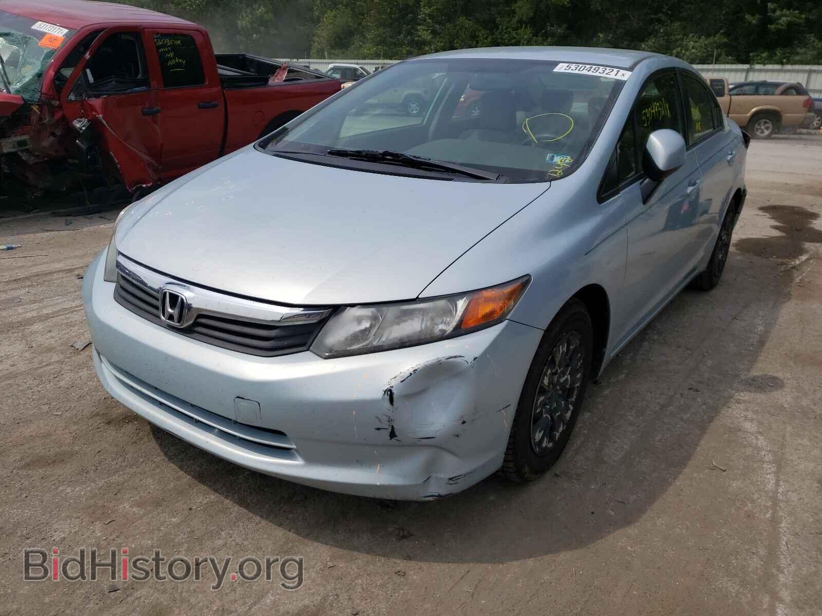 2012 HONDA CIVIC - VIN: JHMFB2F54CS002750 - Фото 2