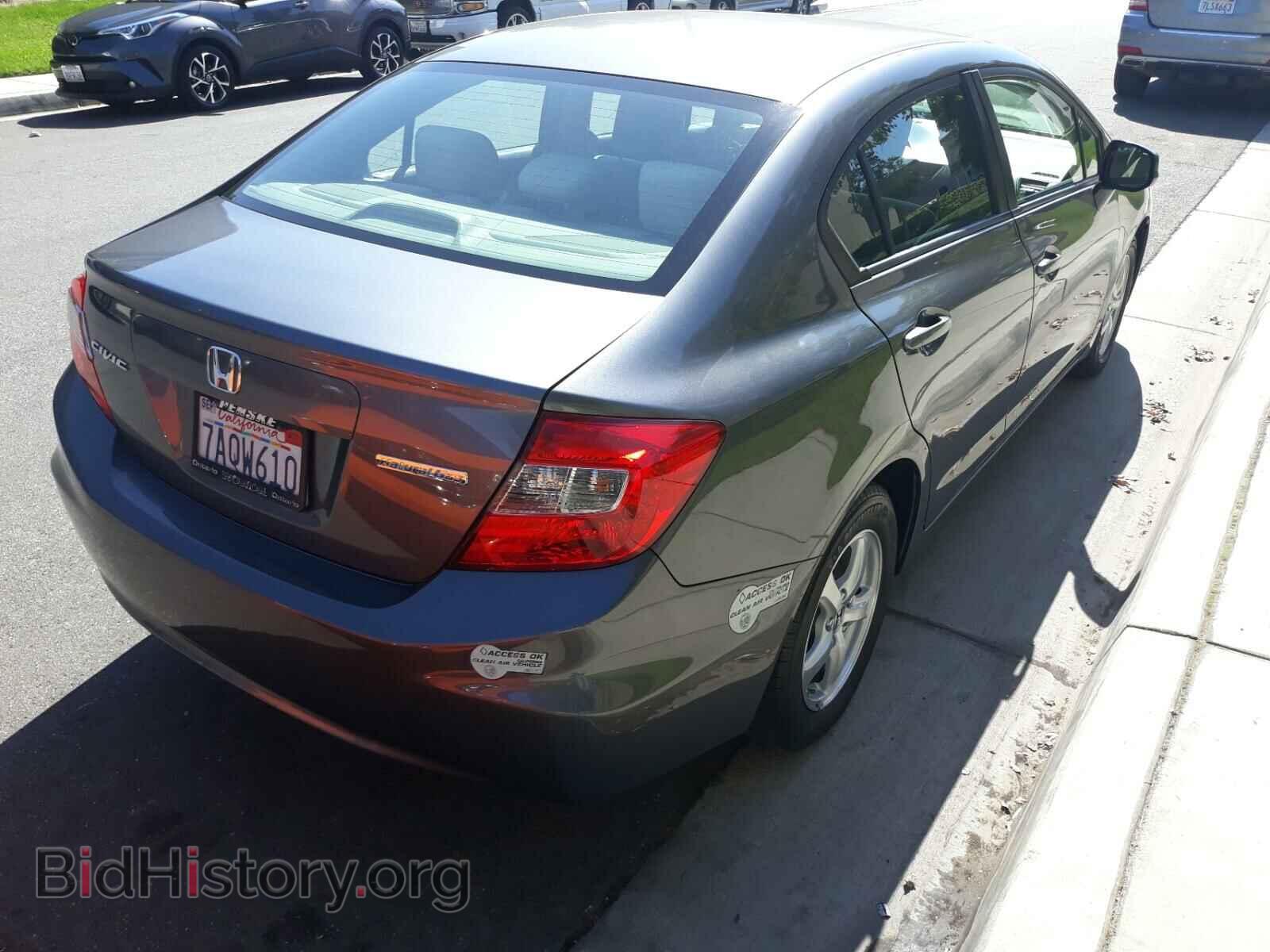 2012 HONDA CIVIC - VIN: 19XFB5F58CE003776 - Фото 4