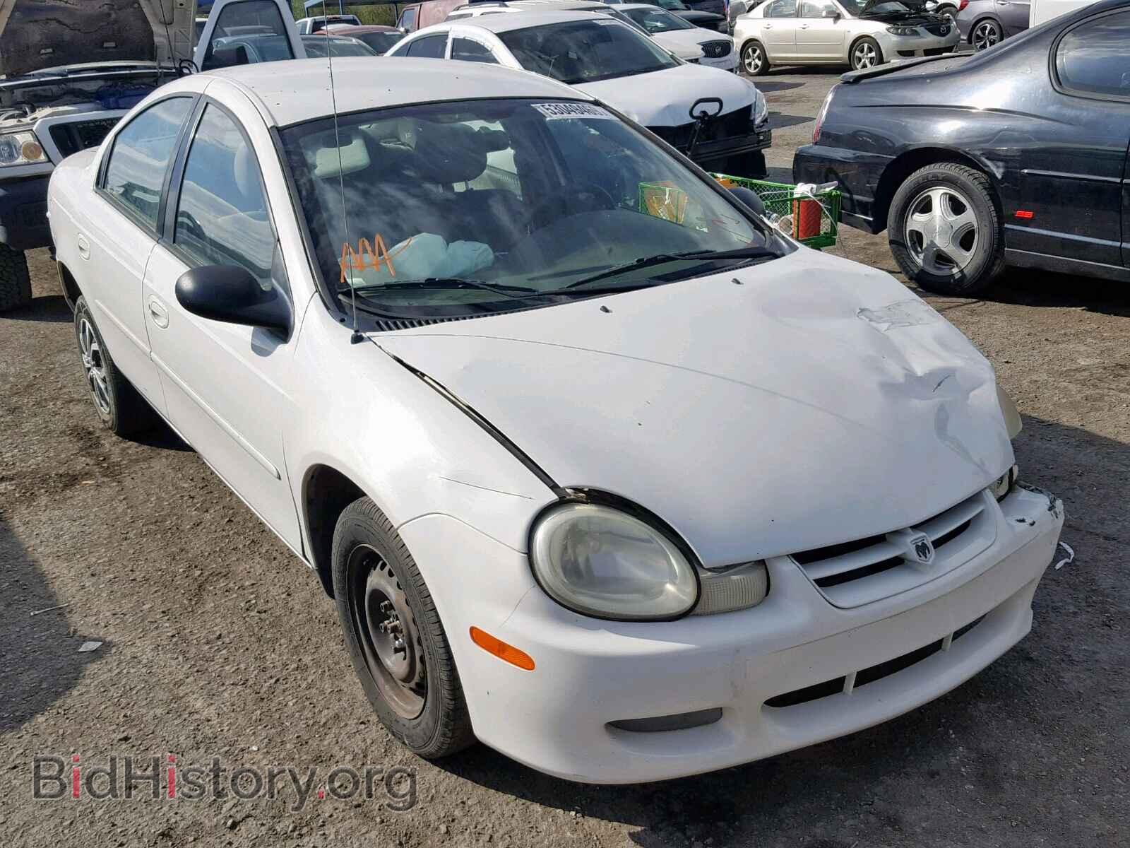 Photo 1B3ES26CX2D582280 - DODGE NEON 2002