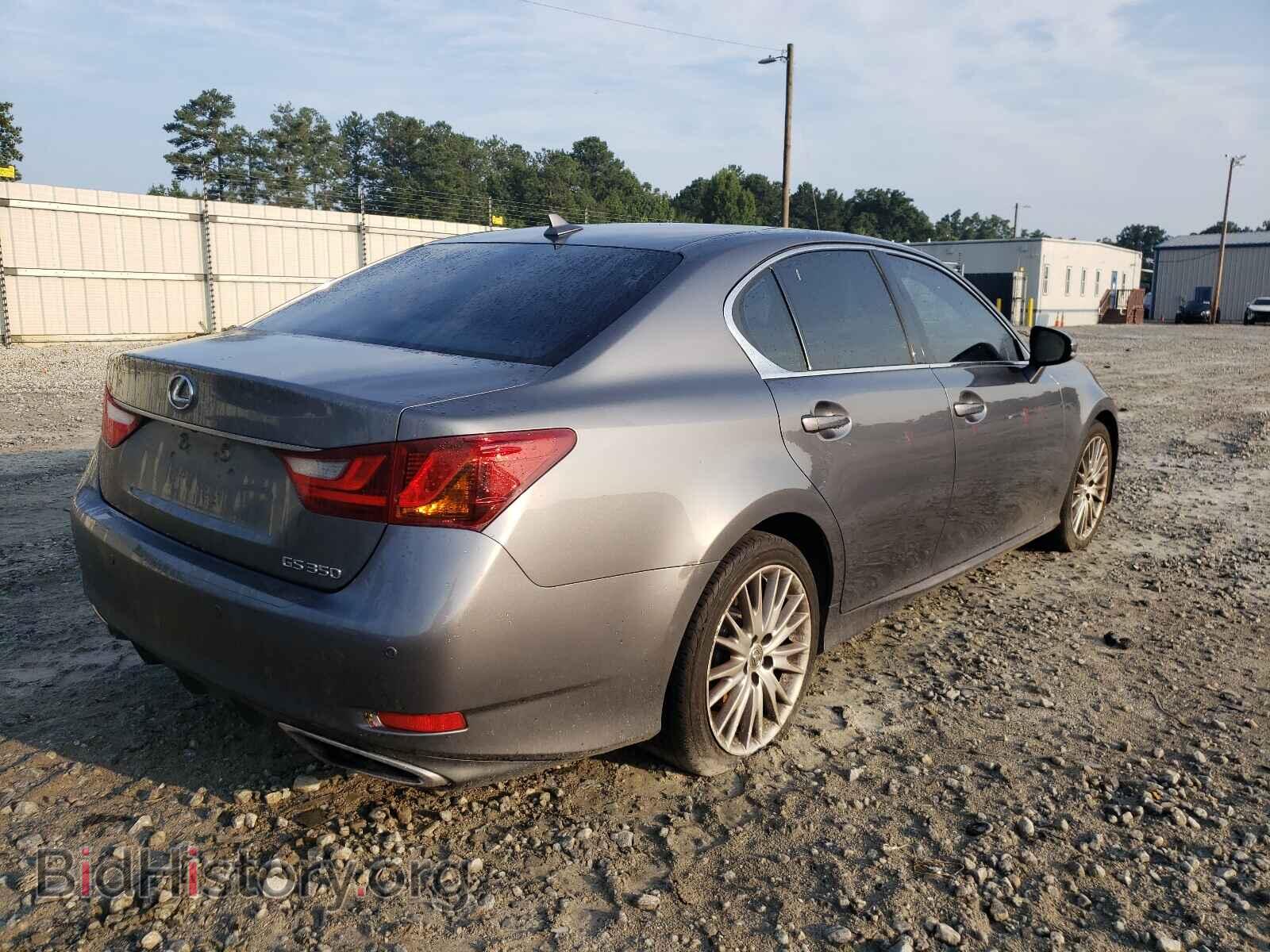 2013 LEXUS GS350 - VIN: JTHBE1BL4D5012795 - Фото 4