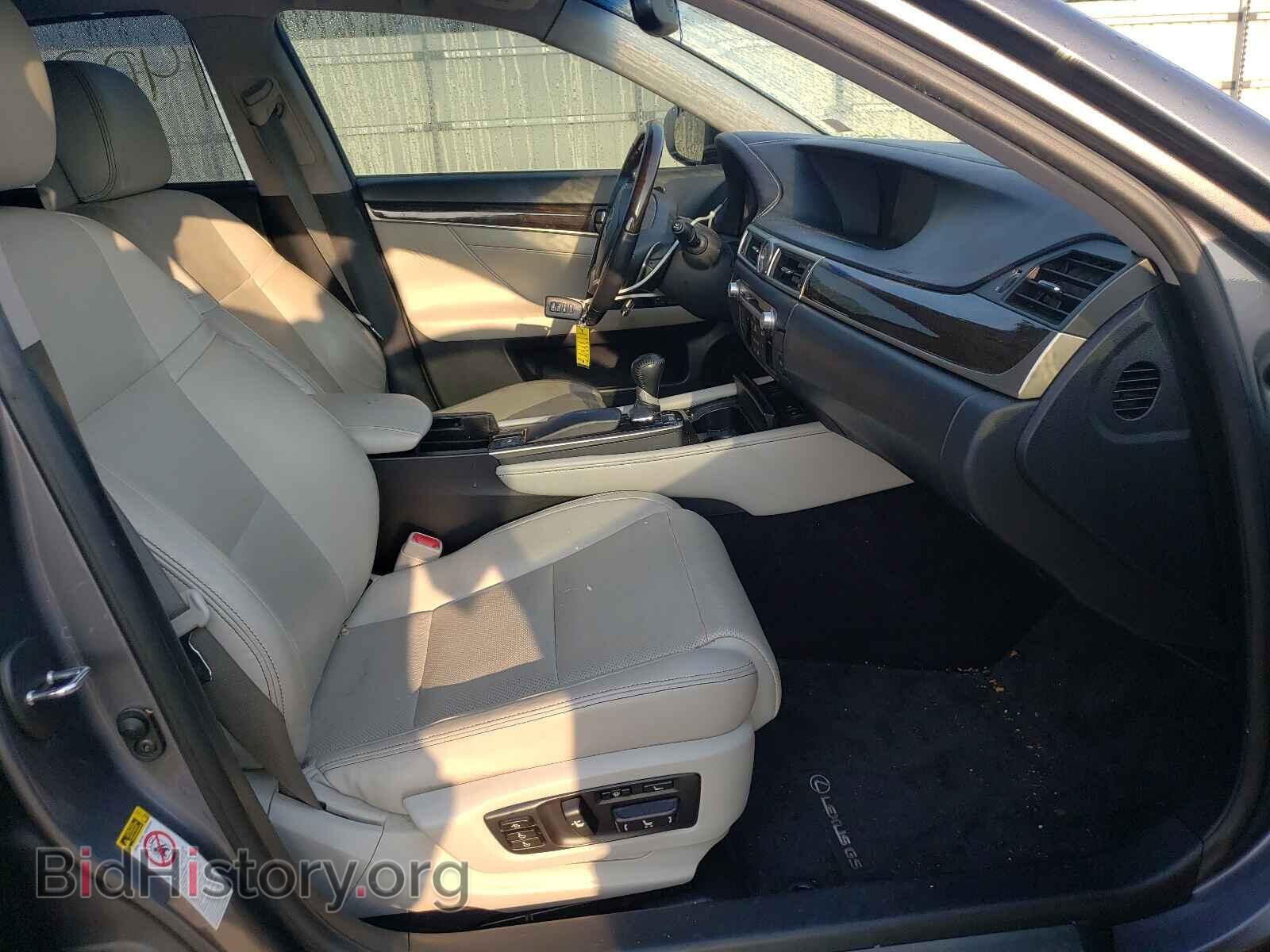 2013 LEXUS GS350 - VIN: JTHBE1BL4D5012795 - Фото 5