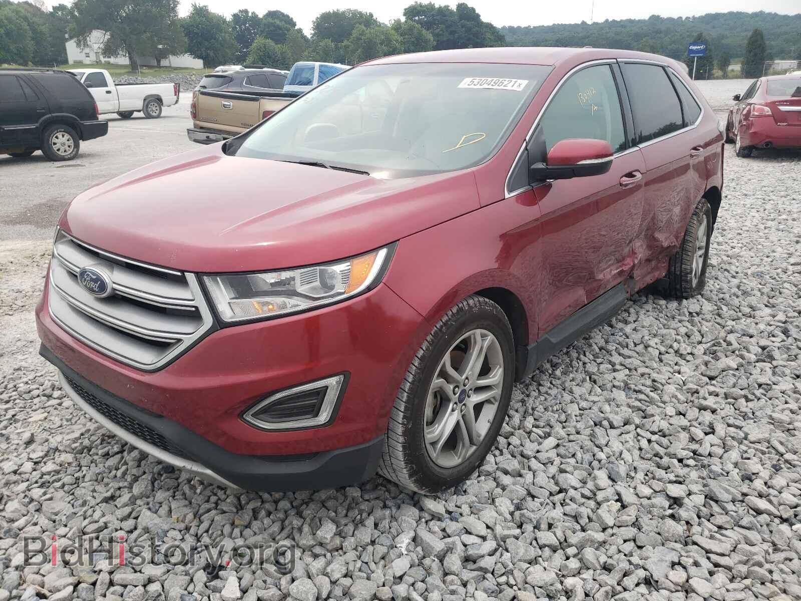 2016 FORD EDGE - VIN: 2FMPK3K93GBB13614 - Photo 2