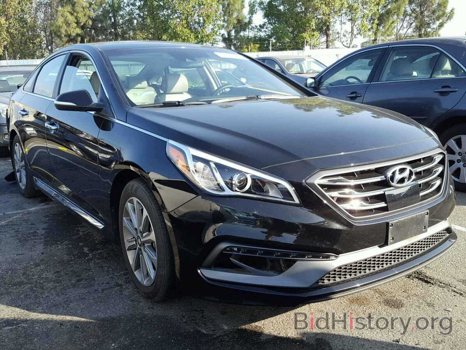 Photo 5NPE34AF1HH585869 - HYUNDAI SONATA 2017