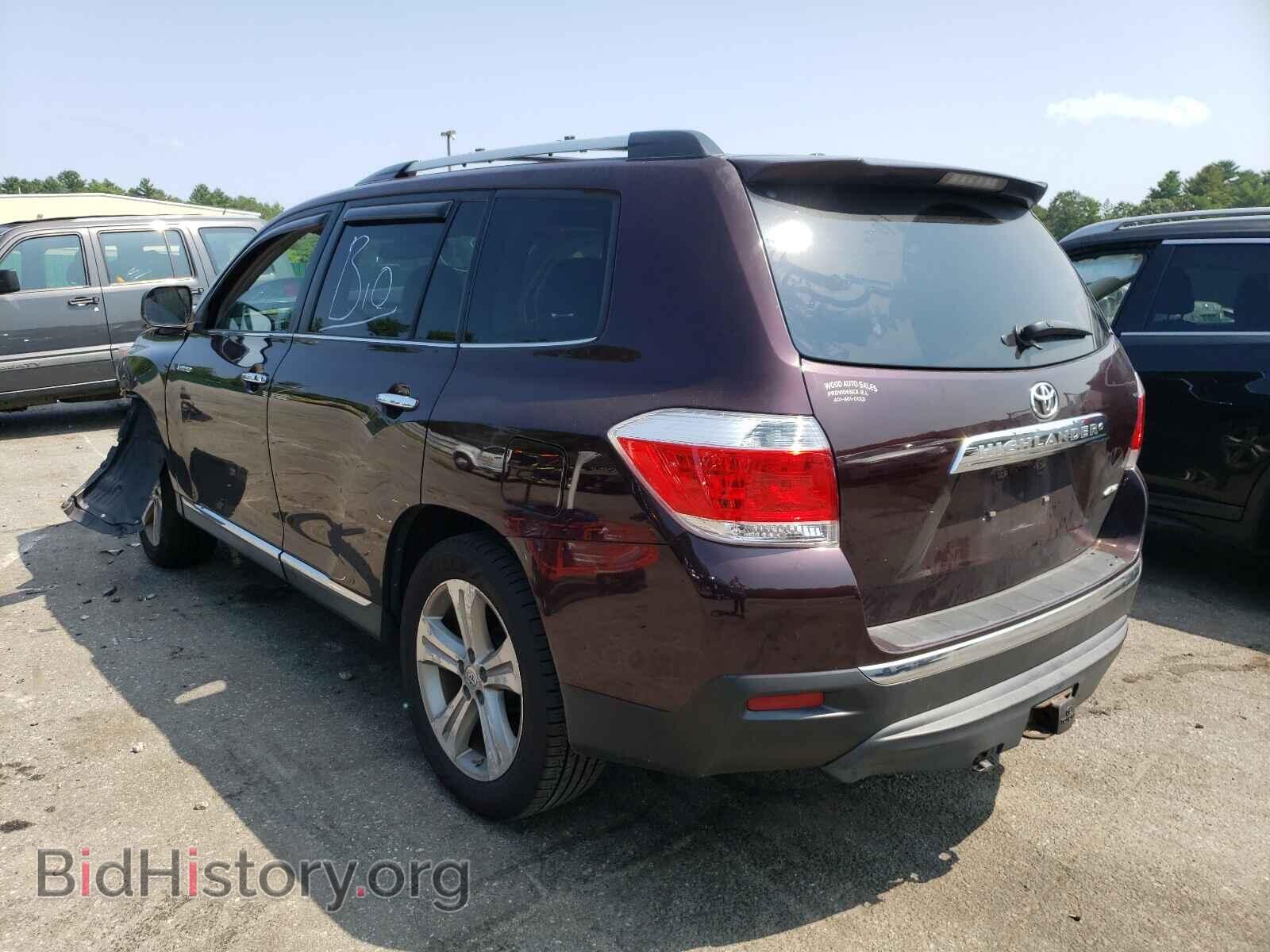 2012 TOYOTA HIGHLANDER - VIN: 5TDDK3EHXCS096135 - Фото 3