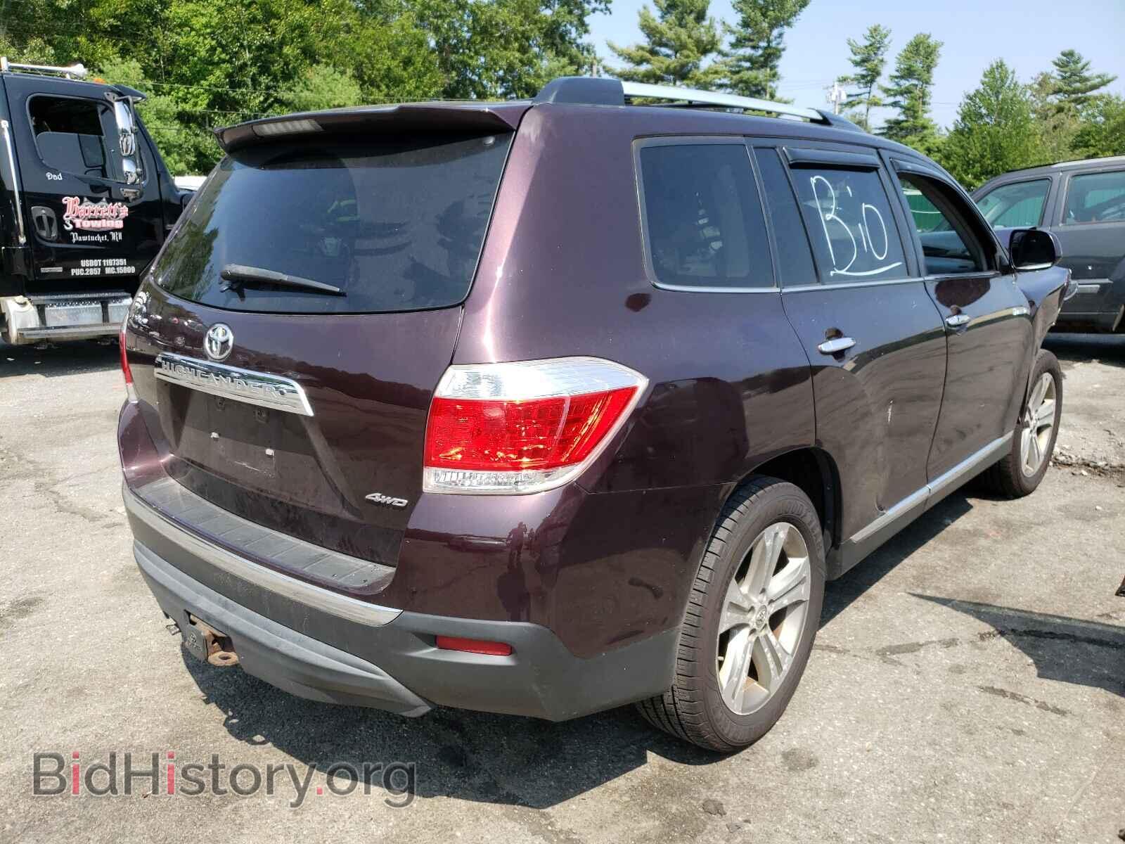 2012 TOYOTA HIGHLANDER - VIN: 5TDDK3EHXCS096135 - Фото 4