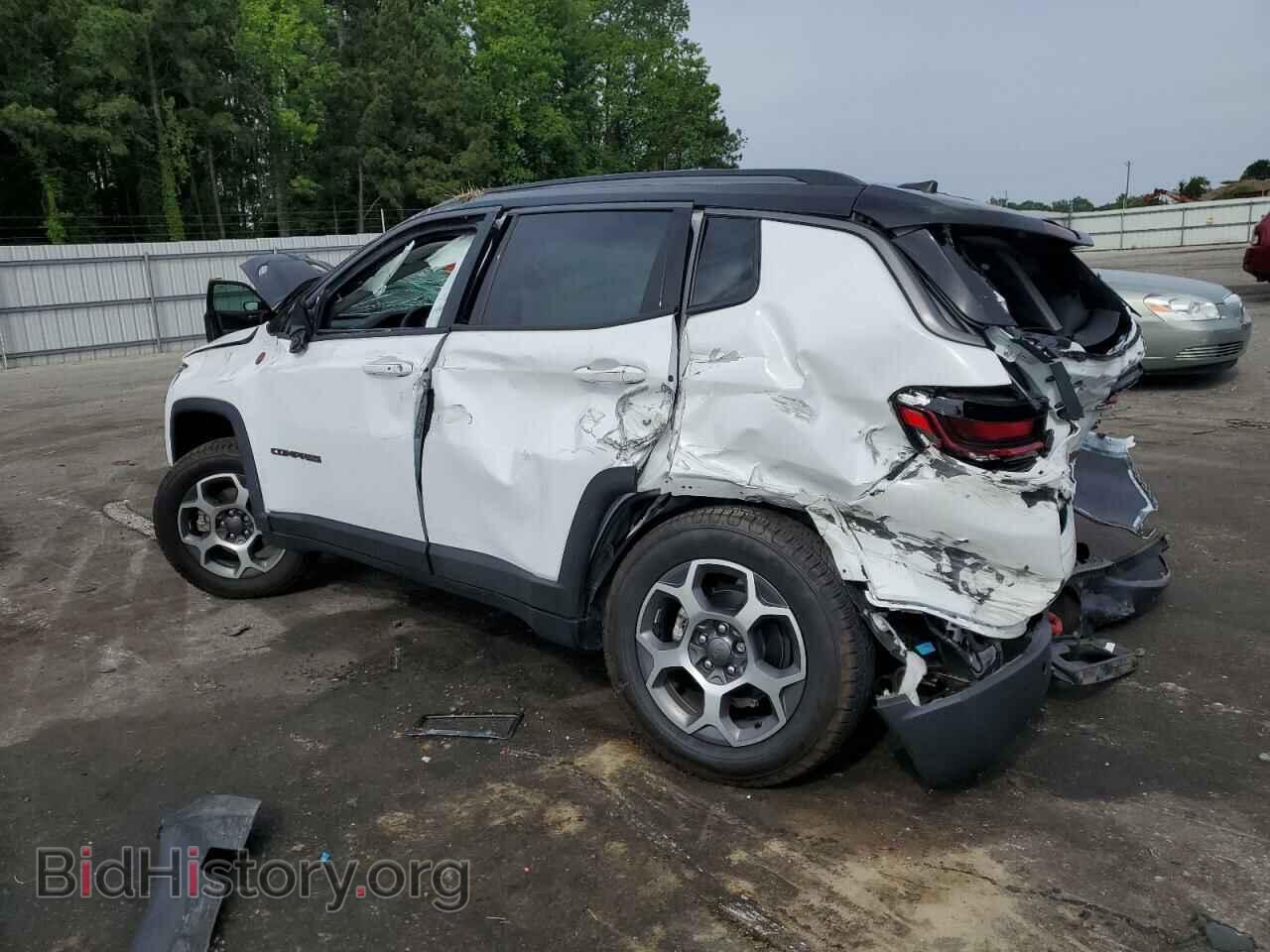 2022 JEEP COMPASS - VIN: 3C4NJDDB0NT141070 - Фото 2