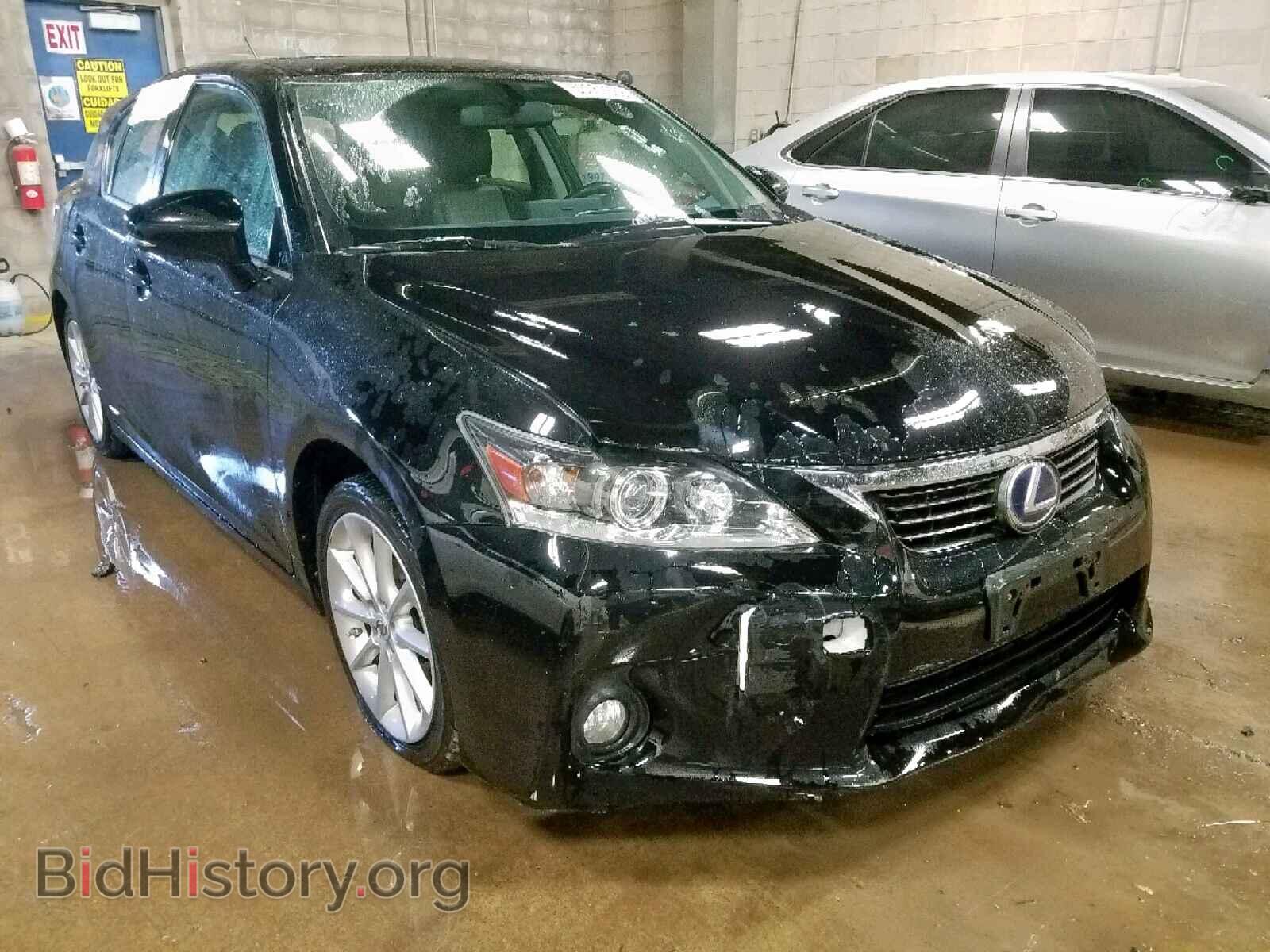 Photo JTHKD5BHXC2101311 - LEXUS CT 200 2012