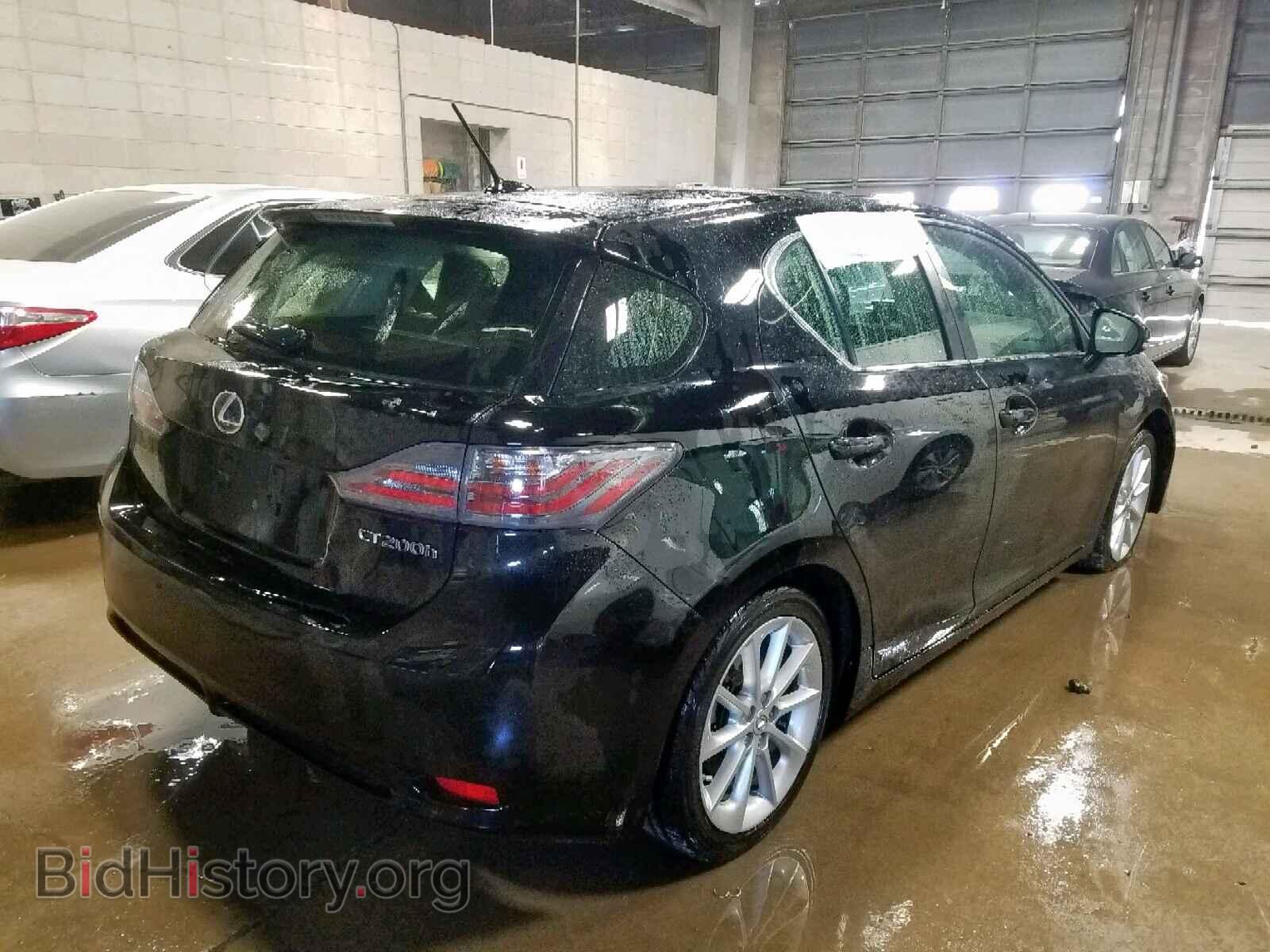 2012 LEXUS CT 200 - VIN: JTHKD5BHXC2101311 - Фото 4